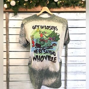 Dr Seuss Grinch Saves Christmas Tee
